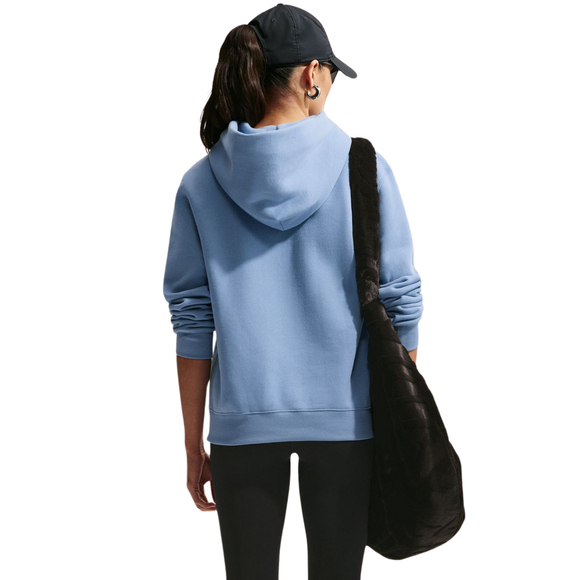 Bluza damska Nike Studio Fleece Medium Weight jasnoniebieska IM8100 486