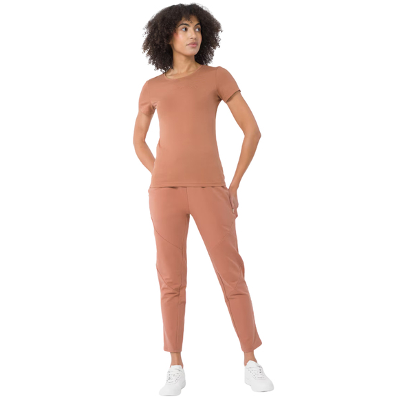 Koszulka damska 4F łososiowa H4Z22 TSD029 64S