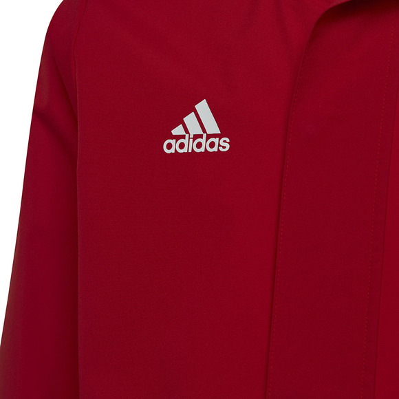 Kurtka dla dzieci adidas Entrada 22 All Weather Jacket czerwona HG6300