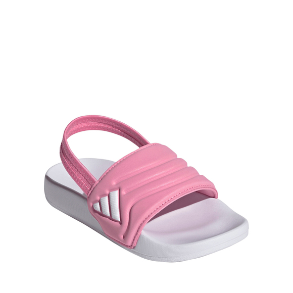 Klapki dla dzieci adidas Adilette Estrap 2.0 C różowe HQ9201