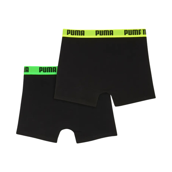 Bokserki dla dzieci Puma Everyday Basic 2 pak czarne 938971 03