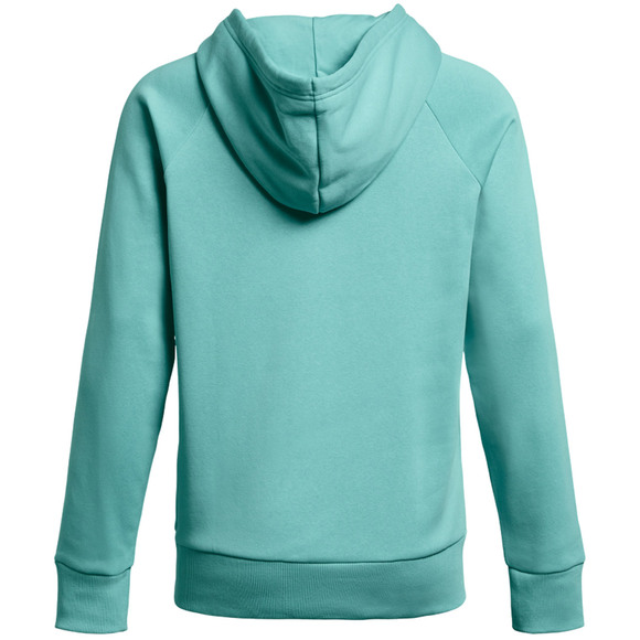 Bluza damska Under Armour Rival Flecce Hoodie miętowa 1379500 482