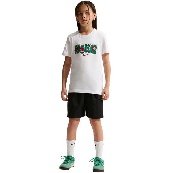 Koszulka dla dzieci Nike Sportswear biała IM9534 100