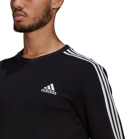 Bluza męska adidas Essentials Sweatshirt czarna GK9579