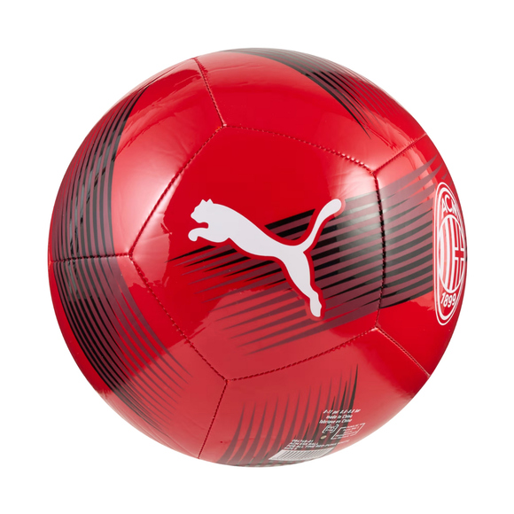 Piłka nożna Puma AC Milan Essentials czerwona 84748 01