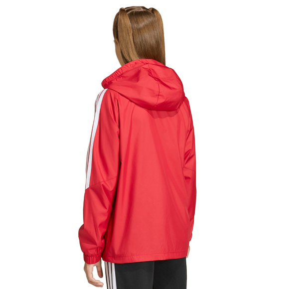 Kurtka dla dzieci adidas Tiro 26 League Windbreaker czerwona JY9724