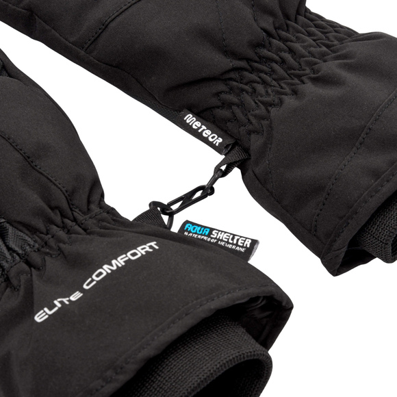 Rękawiczki zimowe Meteor Nevis czarne 17733-17734-17735-17736