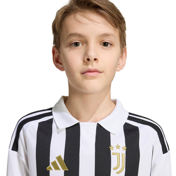 Koszulka dla dzieci adidas Juventus 26/27 biało-czarna KB8836