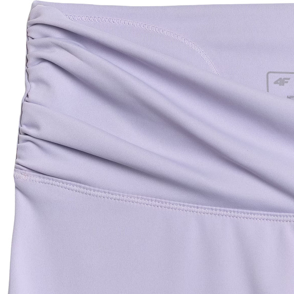 Legginsy damskie 4F FNK F369 jasny fiolet 4FWAW25TFTIF369 34S
