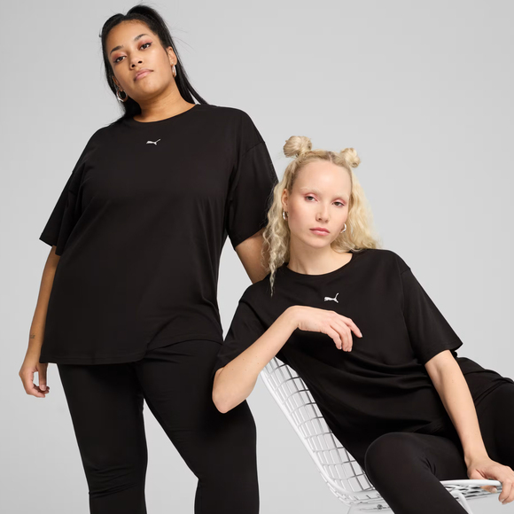 Koszulka damska Puma ESS Relaxed Tee czarna 684971 01