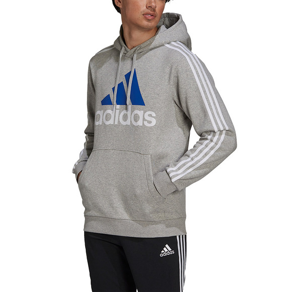 Bluza męska adidas Mens Essentials Hoodie szara GV5249