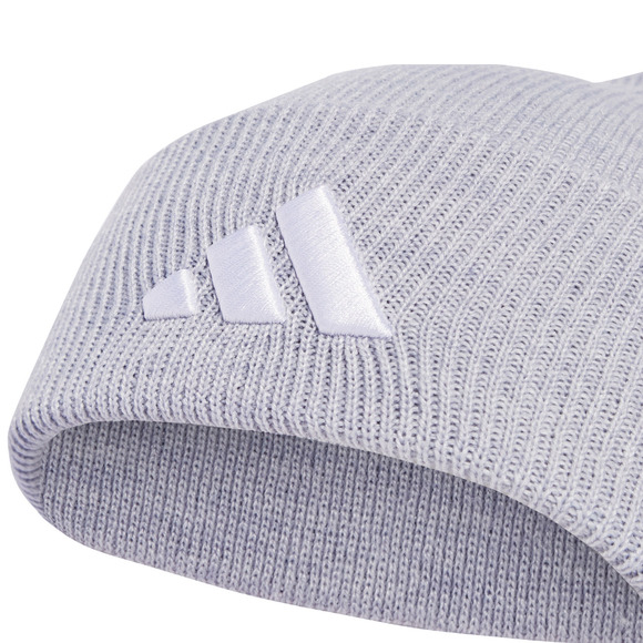Czapka adidas New Logo Beanie Cuff szara JX5746