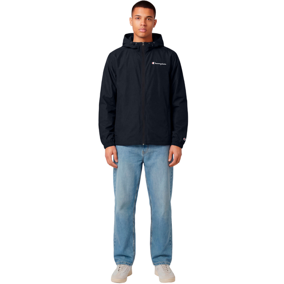 Kurtka męska Champion Windbreaker czarna 222272 KK001