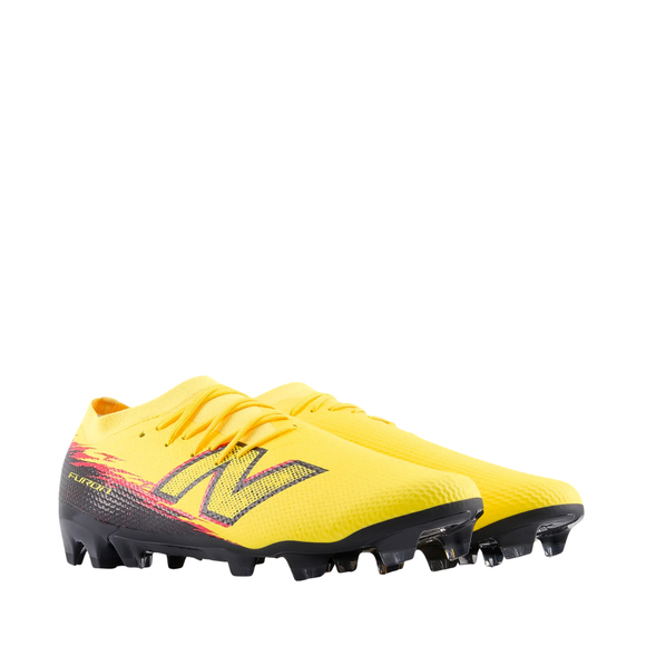 Buty piłkarskie New Balance Furon Team FG V8 żółte NBUF3F1WQ