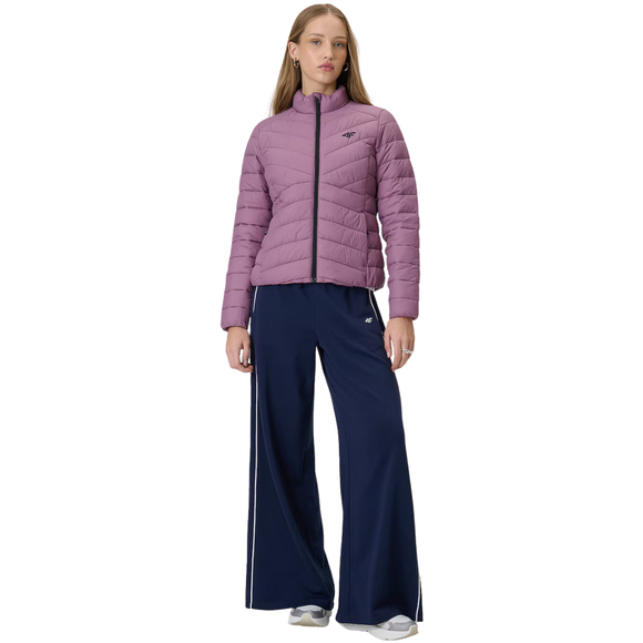 Kurtka damska 4F F0855 fioletowa 4FWSS26TDJAF0855 51S