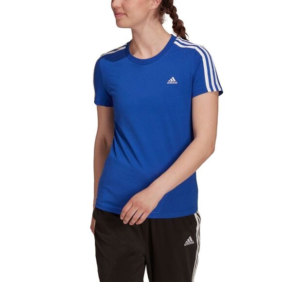 Koszulka damska adidas Loungewear Ess niebieska H07815