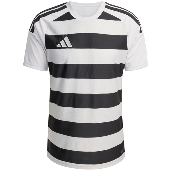 Koszulka męska adidas Hooped 26 Jersey szaro-czarna KF3396