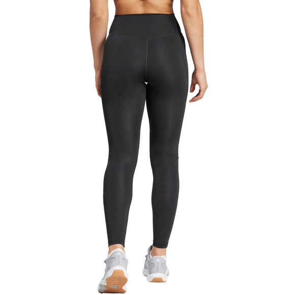 Legginsy damskie adidas Optime Essentials Stash Pocket Full-Length czarne IT2280