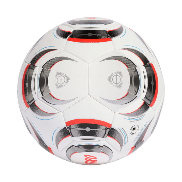 Piłka nożna adidas Tiro Pro biało-szara JW1533