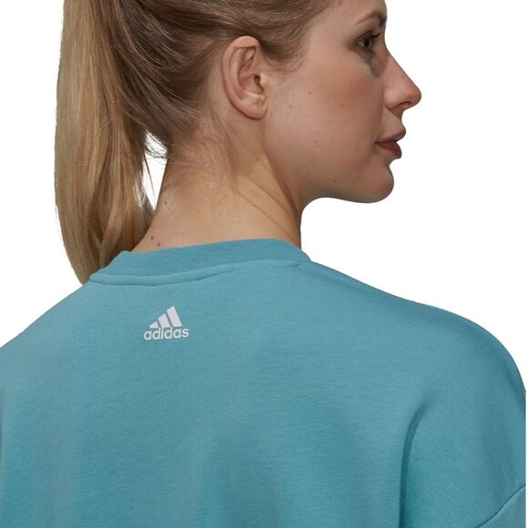 Bluza damska adidas uforu Sweatshirt niebieska GS3893