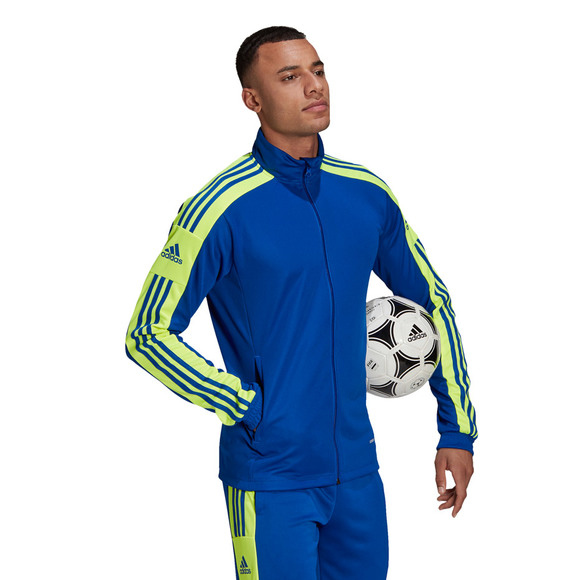 Bluza męska adidas Squadra 21 Training niebiesko-zielona GP6466