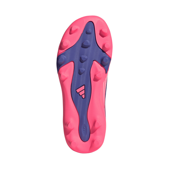 Buty piłkarskie dla dzieci adidas F50 Hyperfast Club Velcro FG/MG KK1345