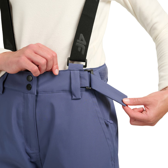 Spodnie narciarskie damskie 4F FNK F0944 denim 4FWAW25TFTRF0944 32S