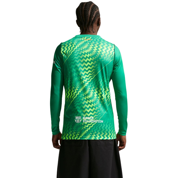 Koszulka męska Nike FC Barcelona Stadium Goalkeeper 2026/27 zielona II1997 324