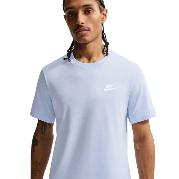 Koszulka męska Nike Club Tee błękitna AR4997 408