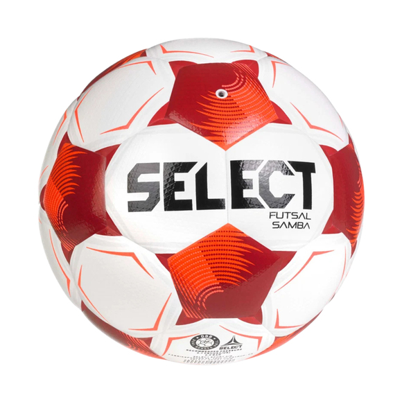Piłka nożna Select Futsal Samba v26 FIFA Basic biało-czerwona 1021654 320010 