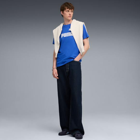 Koszulka męska Puma Ess No.1 Logo Tee (s) niebieska 682533 13