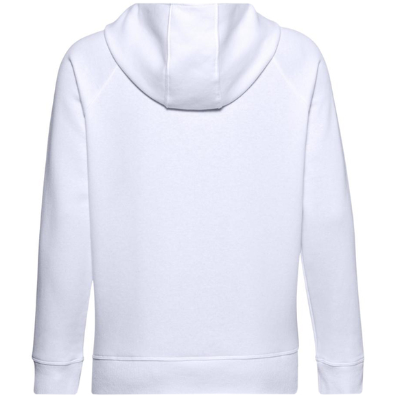 Bluza damska Under Armour Rival Fleece HB Hoodie biała 1356317 100