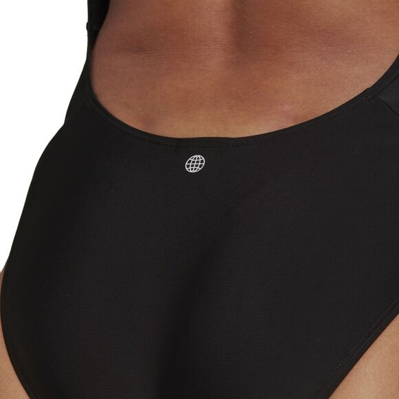 Kostium kąpielowy damski adidas Mid 3-Stripes czarny HA5993