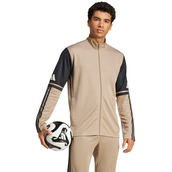 Bluza męska adidas Squadra 25 Training beżowo-czarna JP3391