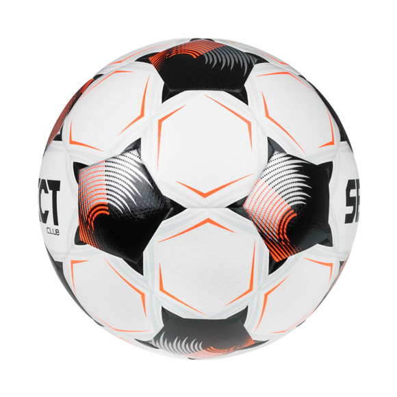 Piłka nożna Select Club v26 FIFA Basic biało-czarno-pomarańczowa 1005643/120084