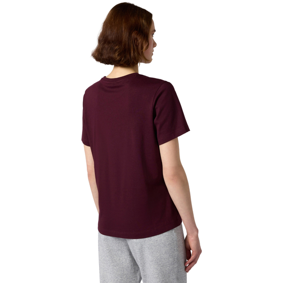 Koszulka damska Champion SS Tee bordowa 118382 RS522