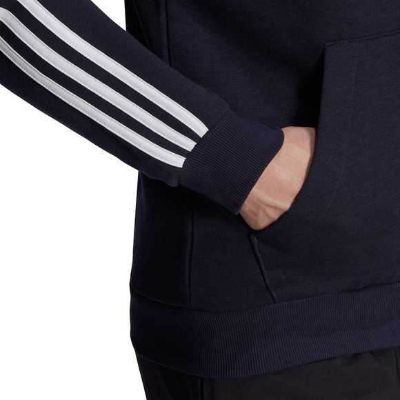 Bluza męska adidas Essentials Full-Zip Hoodie granatowa GK9033