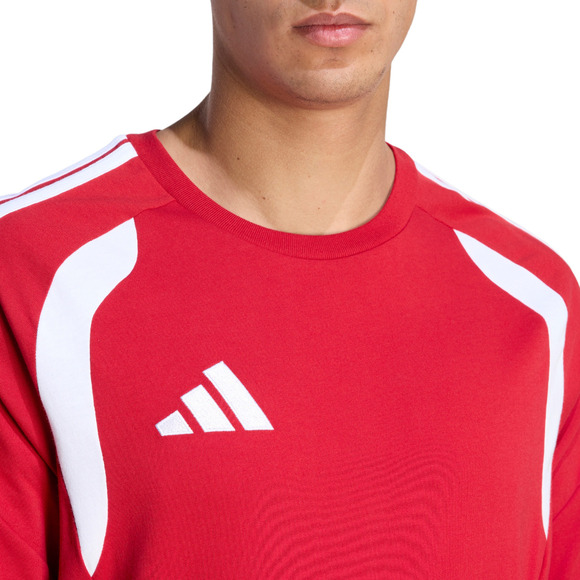 Koszulka męska adidas Tiro 26 League Tee czerwona KC3697