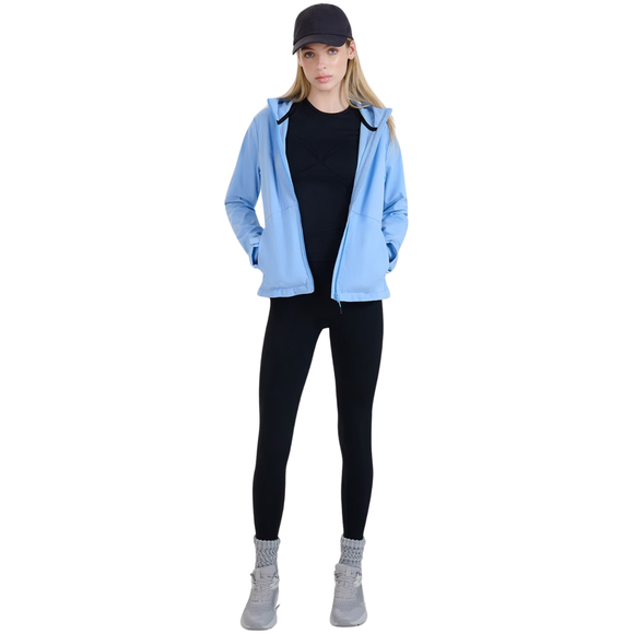 Kurtka damska softshell 4F F320 niebieska 4FWSS25TSOFF320 33S
