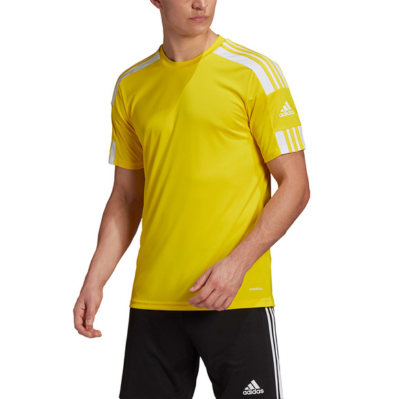 Koszulka męska adidas Squadra 21 Jersey Short Sleeve żółta GN5728