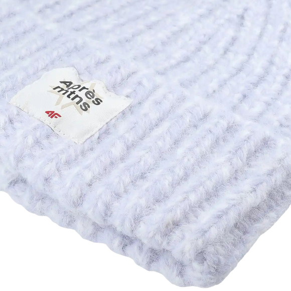 Czapka damska 4F F572 jasny fiolet melanż 4FWAW25ACAPF572 52M