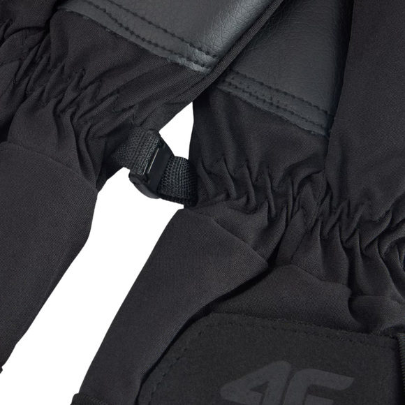 Rękawiczki 4F U125 głęboka czerń 4FWMM00AGLOU125 20S