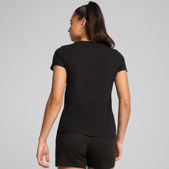 Koszulka damska Puma ESS Elevated Tee czarna 685016 01