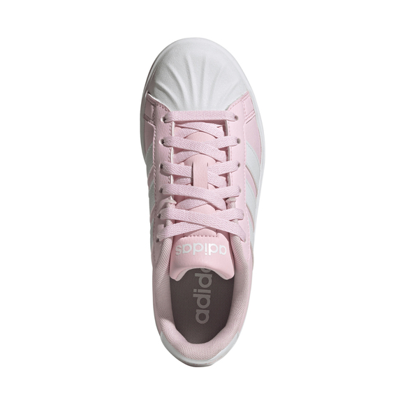 Buty dla dzieci adidas Streettalk różowo-białe JQ8609