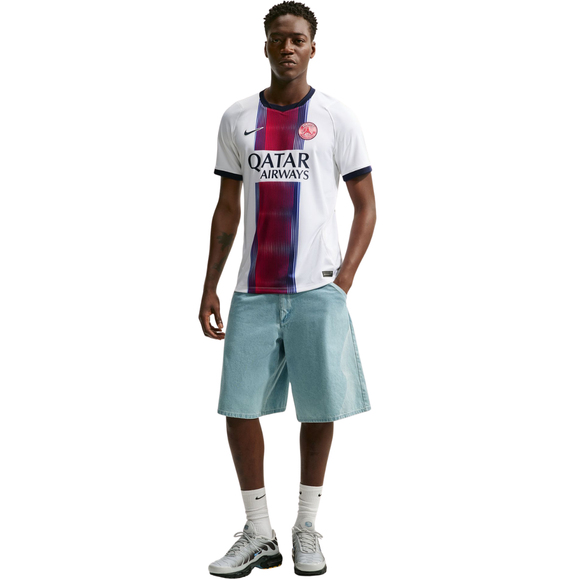 Koszulka męska Nike Dri-Fit Paris Saint-Germain Stadium 2026/27 replika biała II1924 101