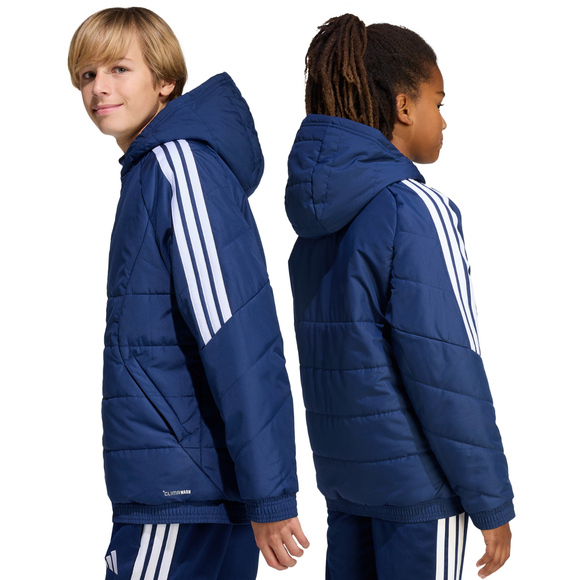Kurtka dla dzieci adidas Tiro 26 Winter granatowa KA8026