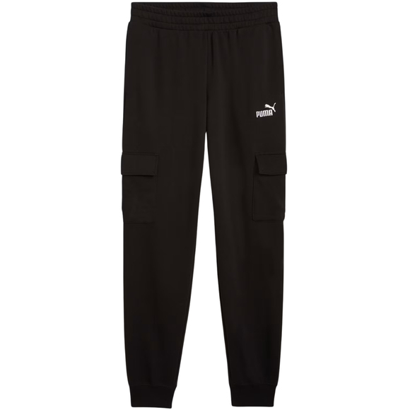 Spodnie męskie Puma ESS No.1 Logo Cargo czarne 682661 01