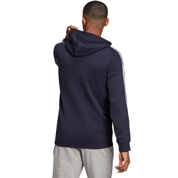 Bluza męska adidas Essentials Full-Zip Hoodie granatowa GK9053