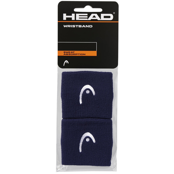 Frotki na rękę Head Wristband granatowe 285050