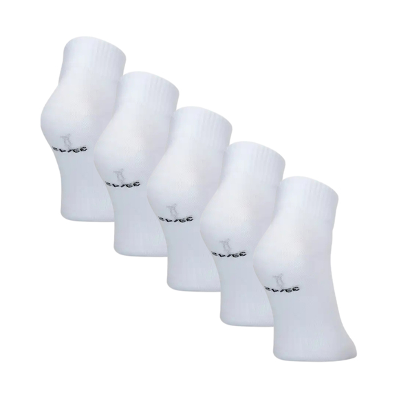 Skarpety męskie 4F M480 5 pak białe 4FWMM00USOCM480 10S